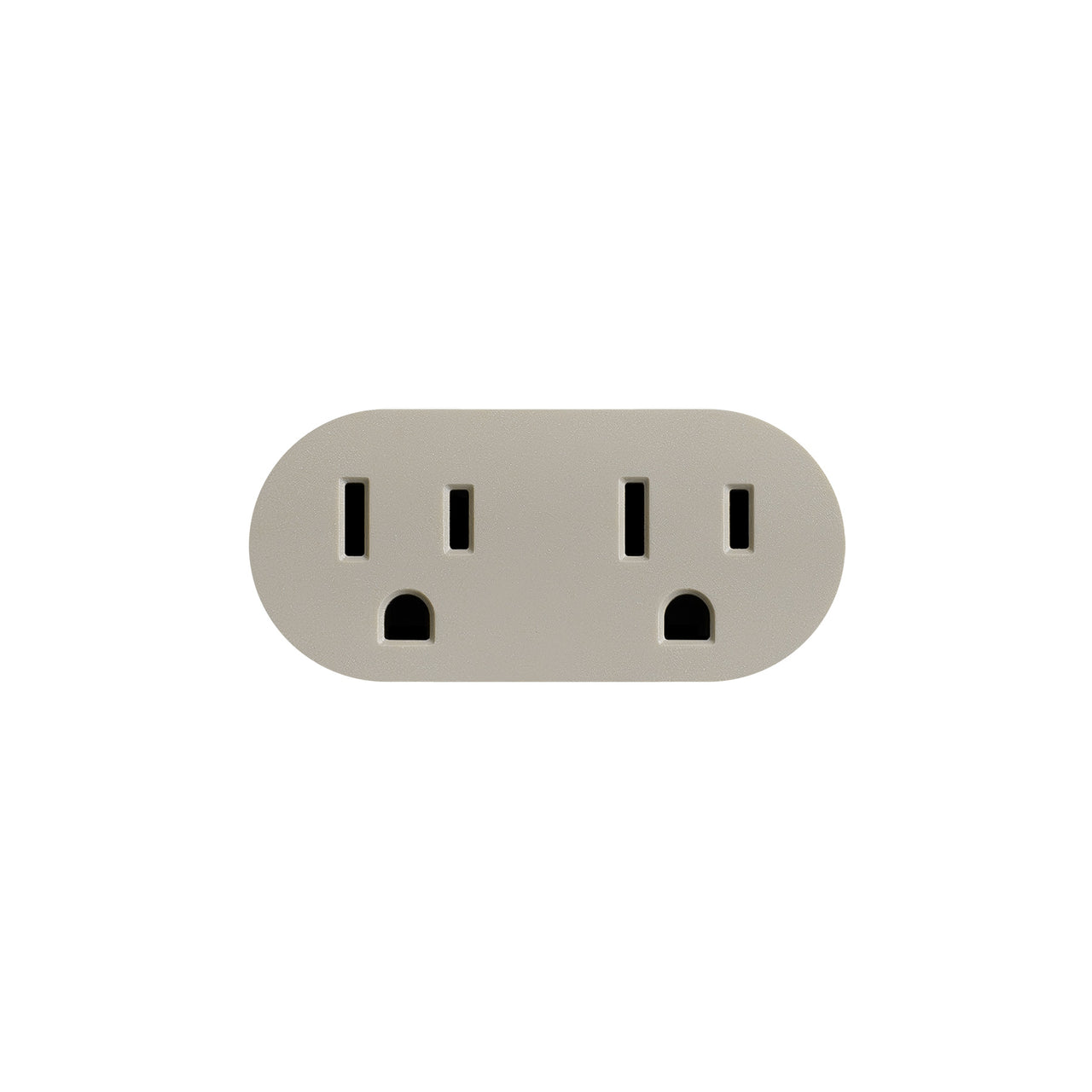 15 amp prado unifit duplex outlet in clay finish