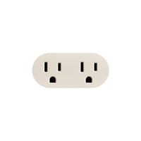 Thumbnail for 15 amp prado unifit duplex discreet outlet