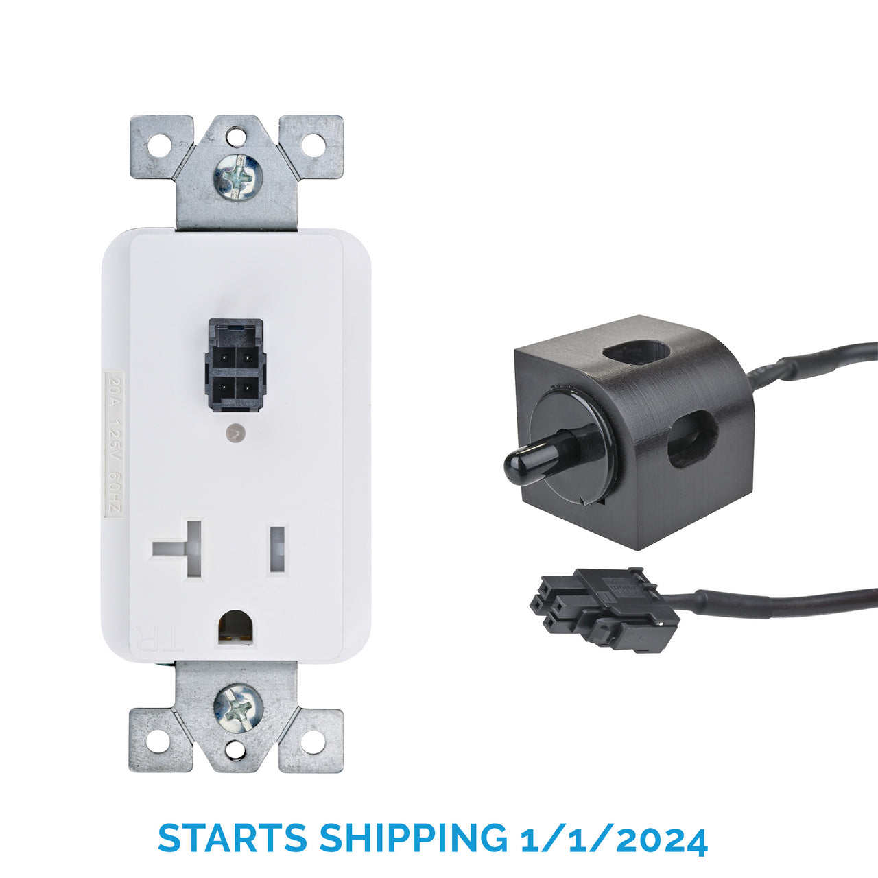 20 amp Safety Interlock Outlet with Corner Mount Limit Switch