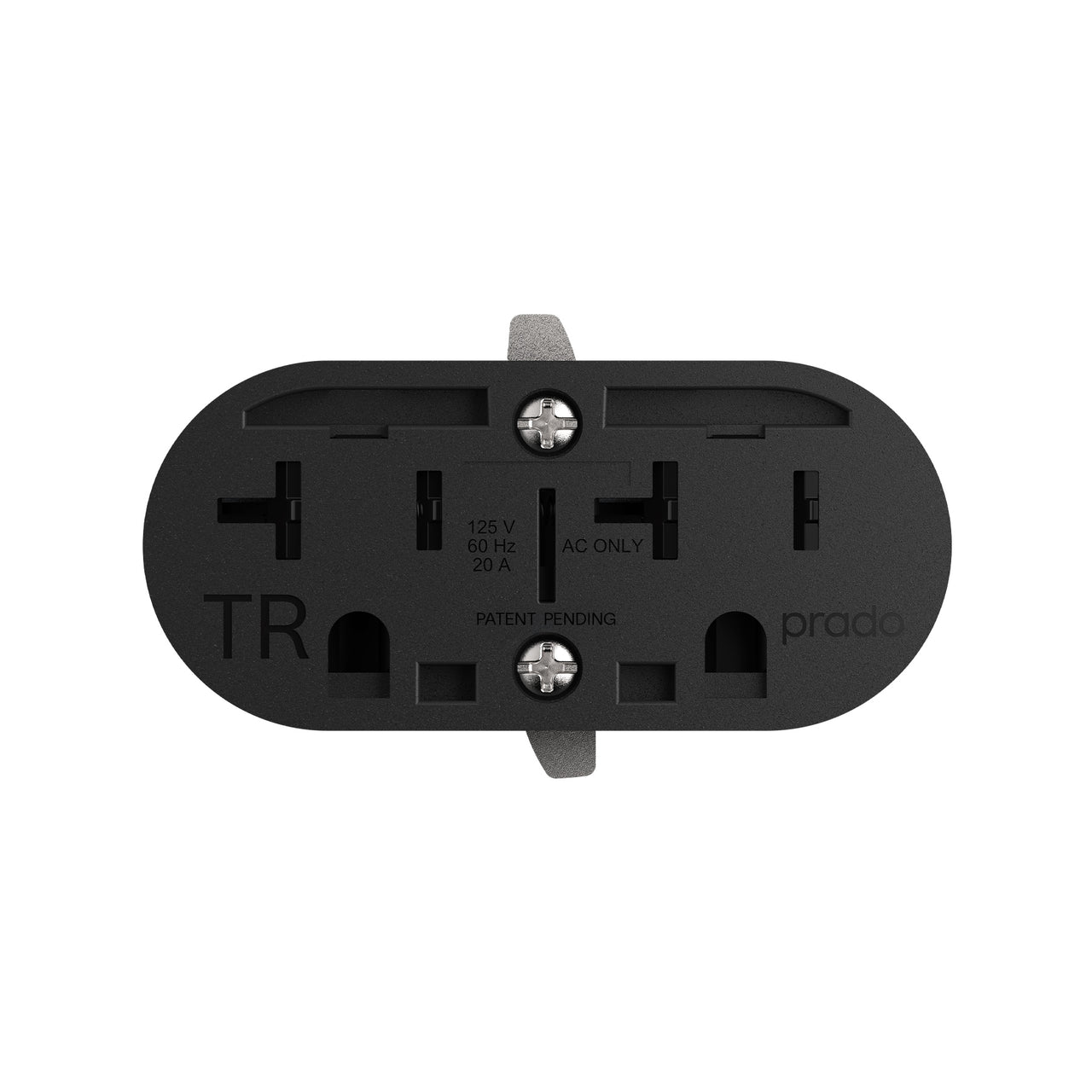 prado unifit duplex outlet front view