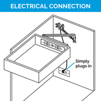 Thumbnail for 15 amp Blade Duo In Drawer Outlet - Deep Cabinet
