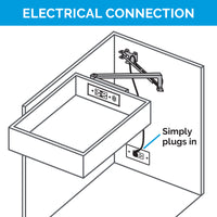 Thumbnail for 15 amp Blade In Drawer Outlet - Deep Cabinet