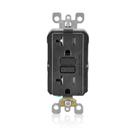 Thumbnail for Leviton GFTR2 20 Amp SmartlockPro® GFCI Receptacle/Outlet, Tamper-Resistant