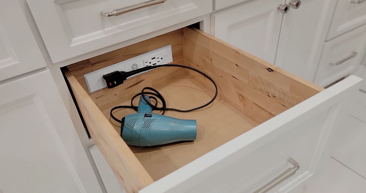 DIY Drawer Power Strip, Done Right Docking Drawer