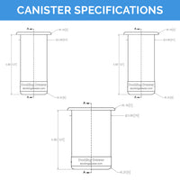 Thumbnail for Docking Drawer Capped Canisters