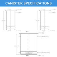 Thumbnail for Docking Drawer Capped Canisters