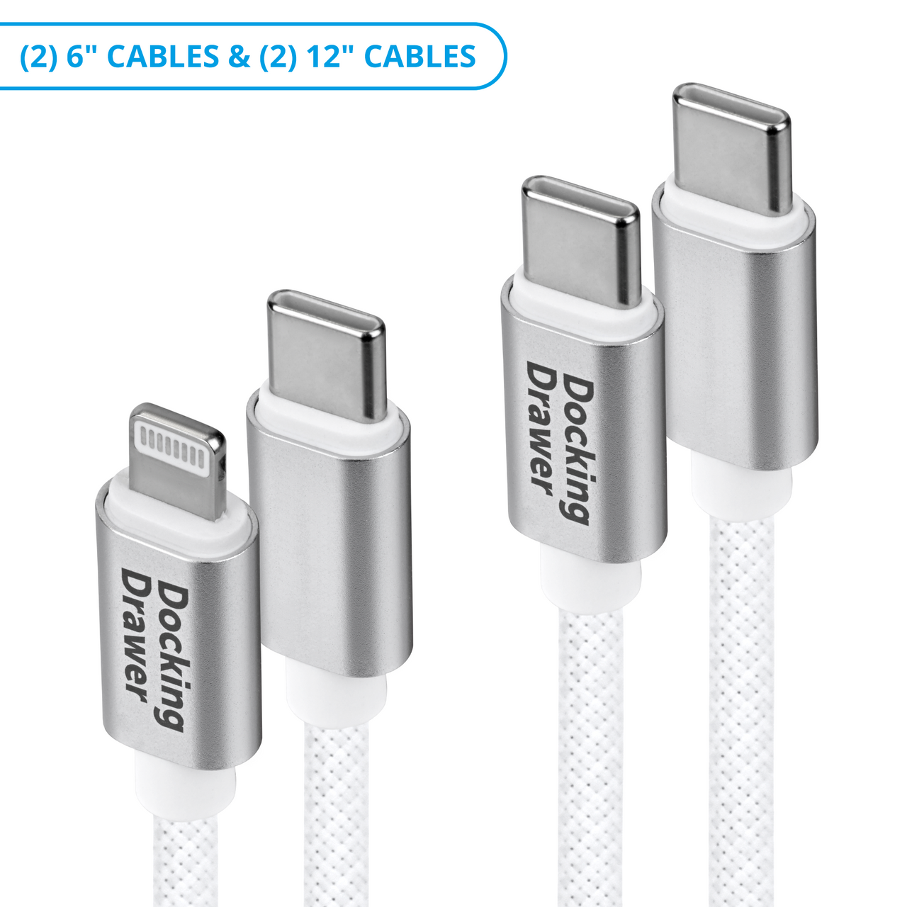 USB Short Cord Bundle (4 pack)