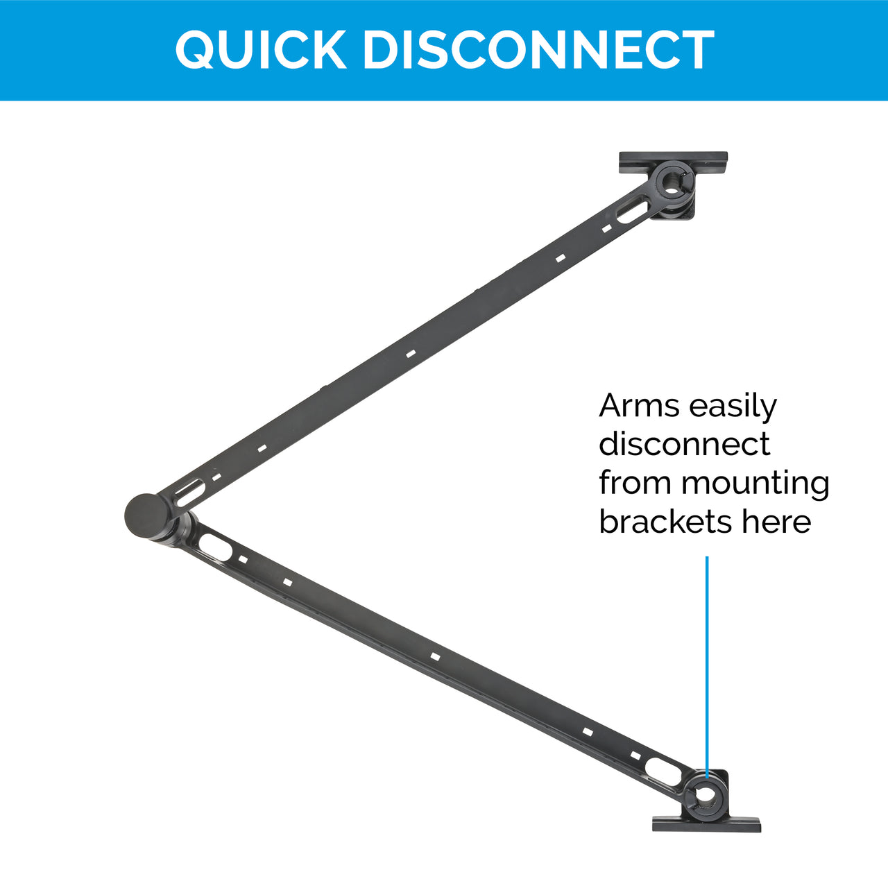 Low-Voltage Cable Management Arms