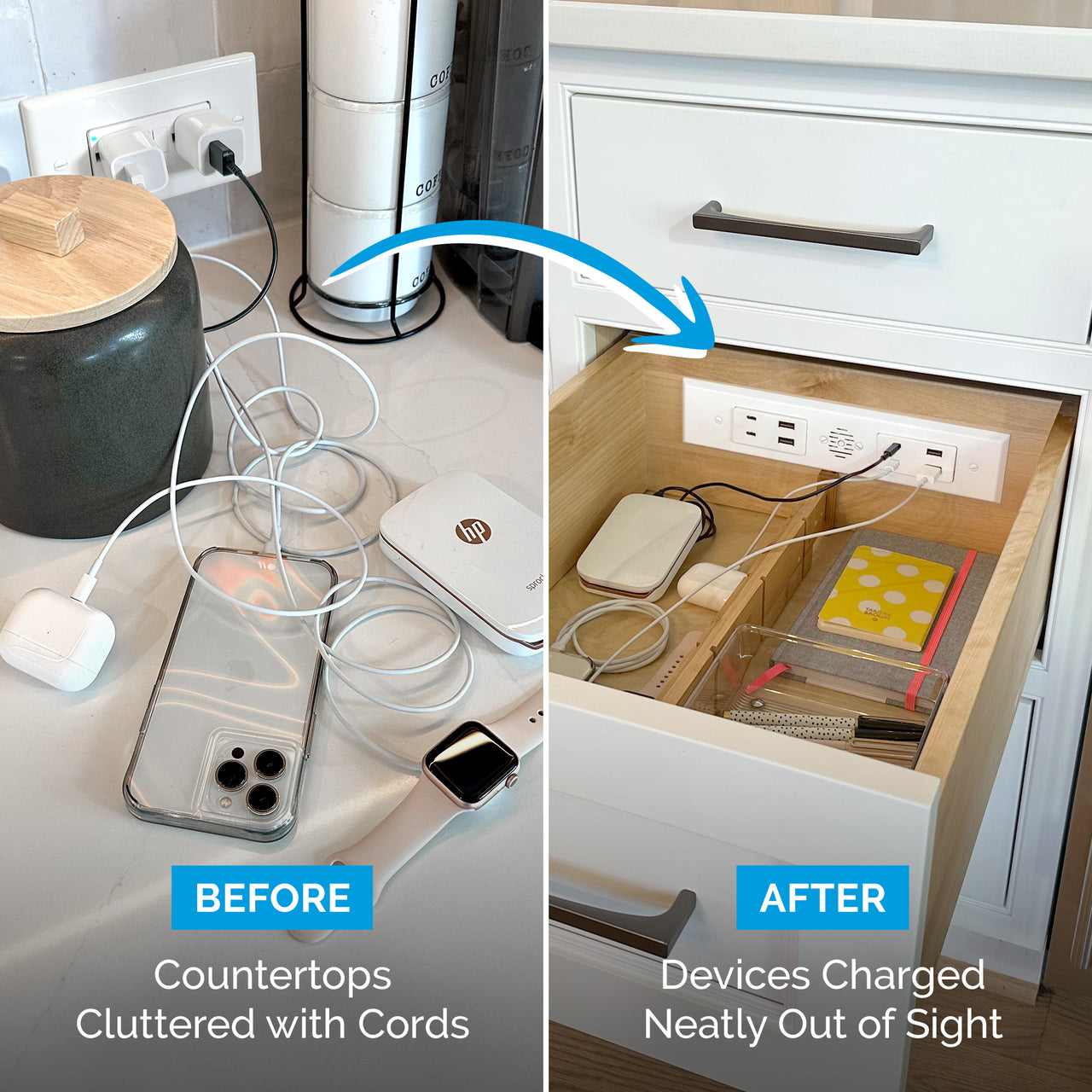 15 amp Blade Duo before and after photos