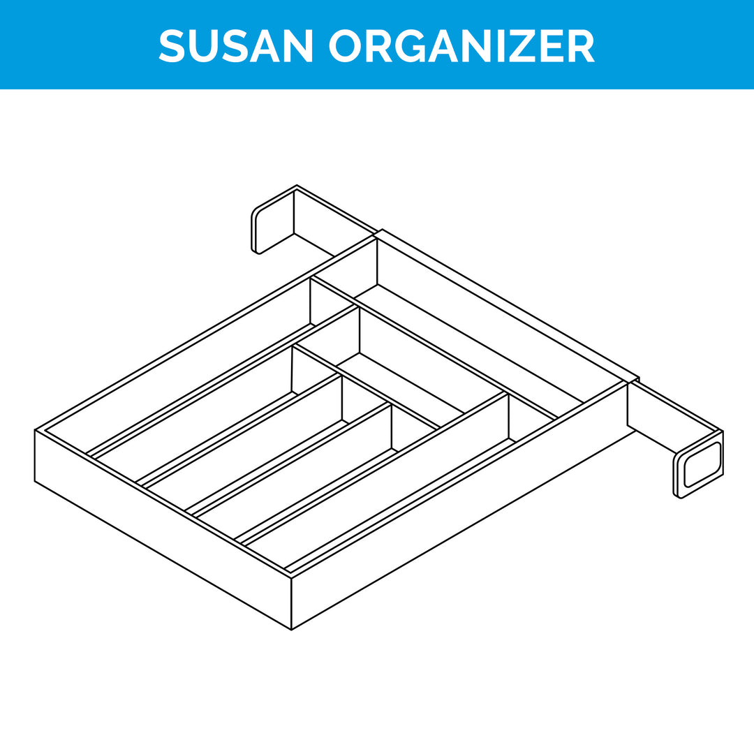 Fast worldwide delivery SlidingSusan Pull Out Cabinet Organizer