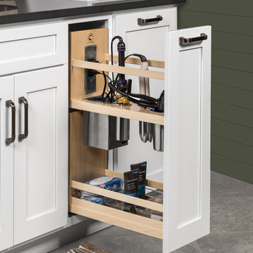 Rev-A-Shelf Wood Vanity Base Cabinet Storage Organizer & Reviews