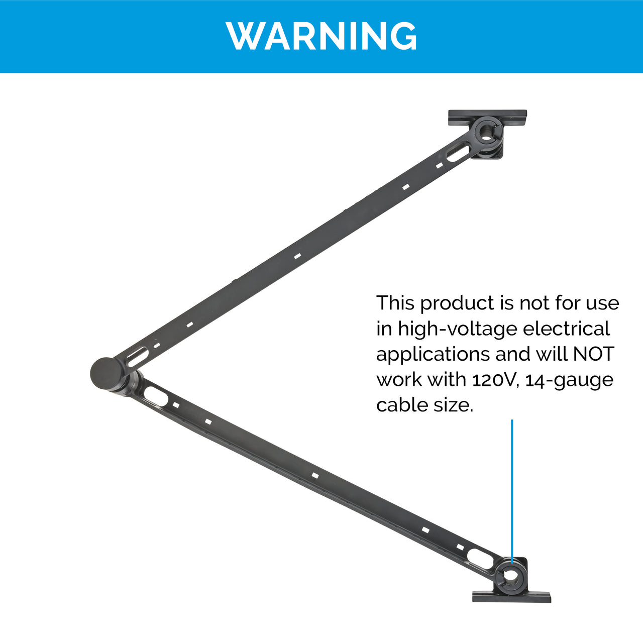 Low-Voltage Cable Management Arms