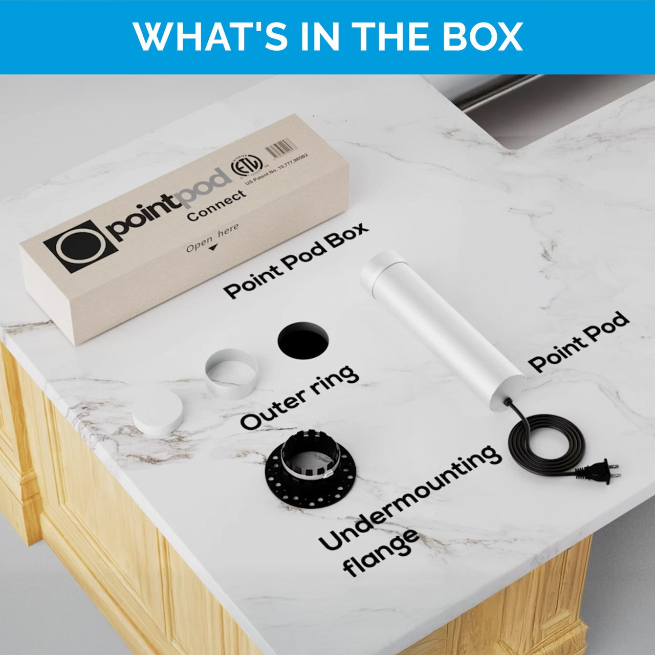 Point Pod Connect Pop-Up Outlet | Docking Drawer
