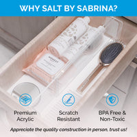 Thumbnail for Salt by Sabrina acrylic drawer divider