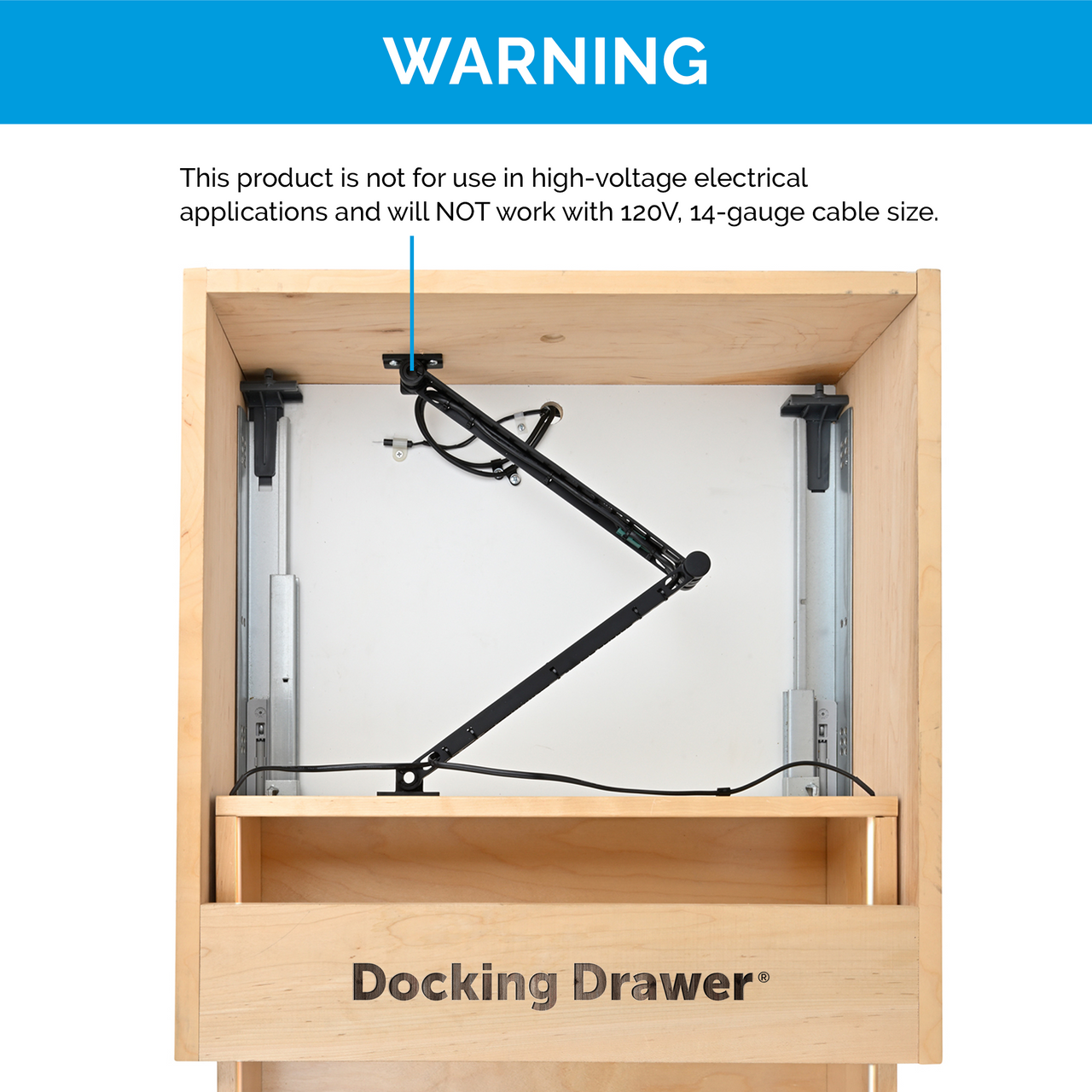 Low-Voltage Cable Management Arms