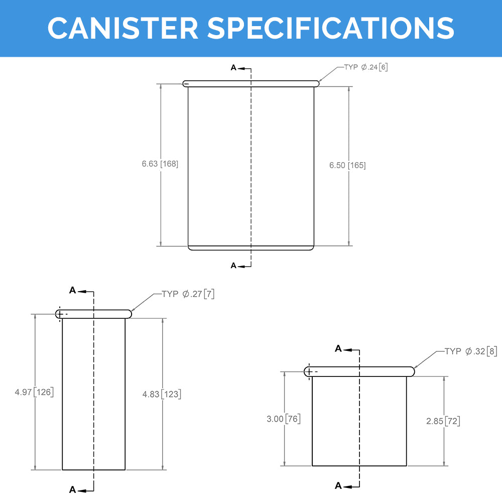 Docking Drawer Canisters Bundles