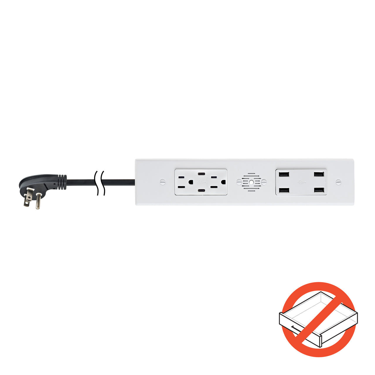 15 amp Blade Series Fixed Safety Outlet