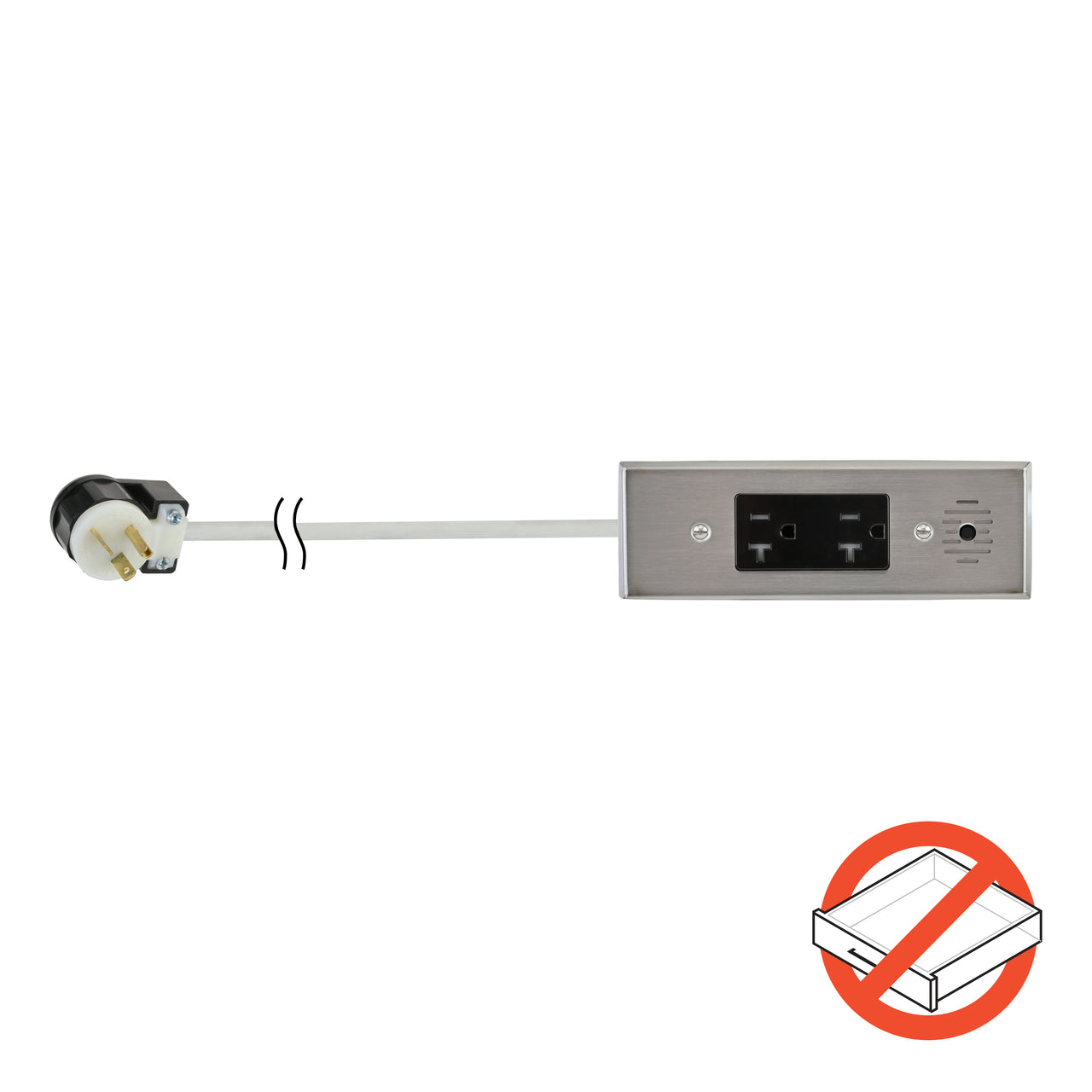 20 amp Blade Series Fixed Safety Outlet